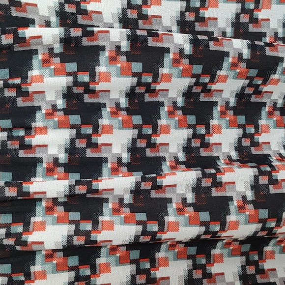 Rag And Bone Textured Silk Hi-Lo Button Down Blouse - Picture 6 of 8